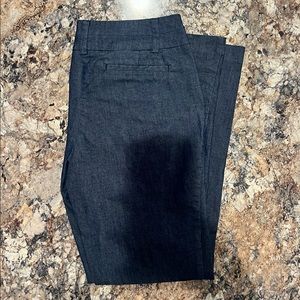 Straight leg jean slacks